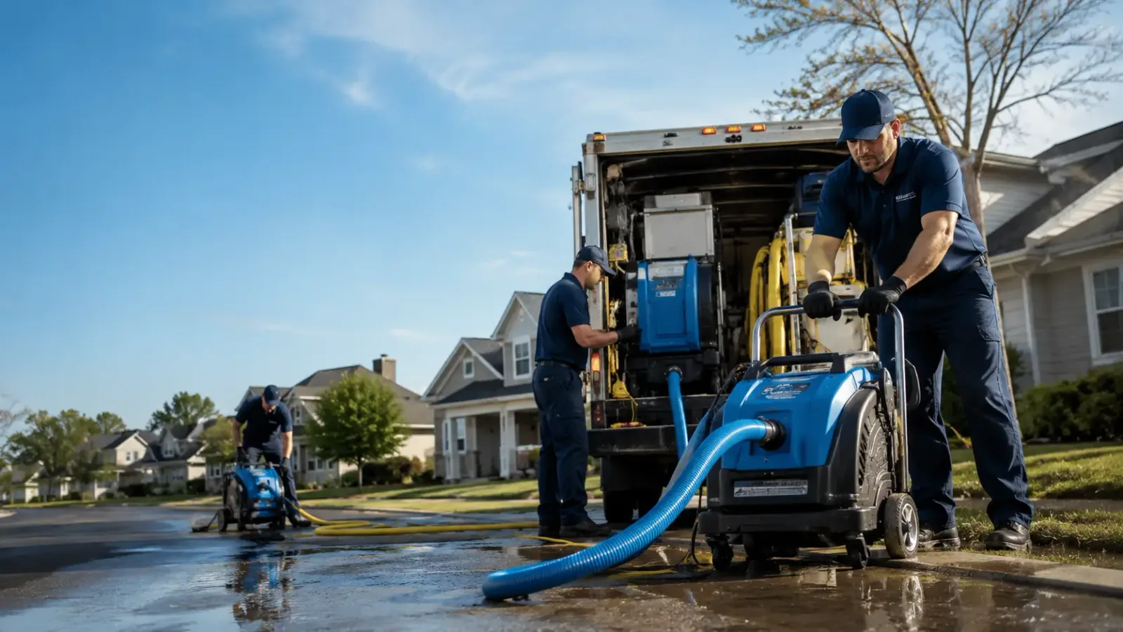 Flood Damage Cleanup in Force, PA